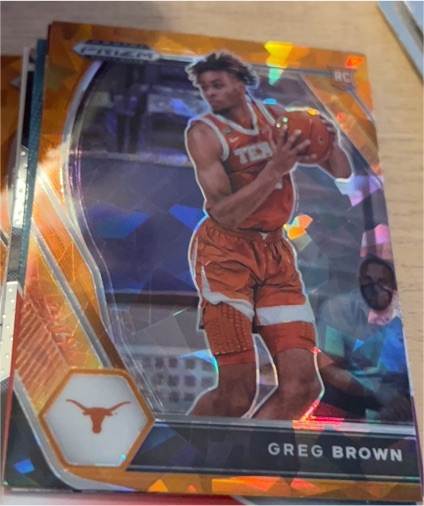 2021 Panini Prizm Draft Picks #27 Greg Brown — front