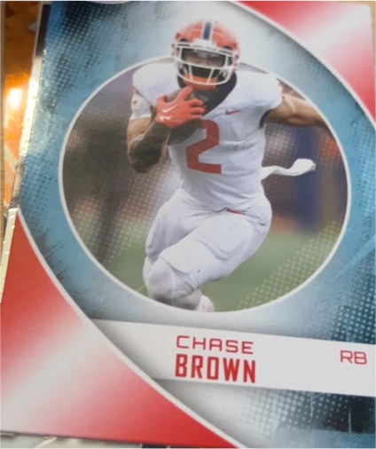2023 Sage High Series #122 Chase Brown — front