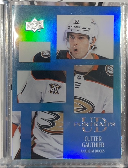 2024-25 Upper Deck Series 2 UD Portraits #P34 Cutter Gauthier — front
