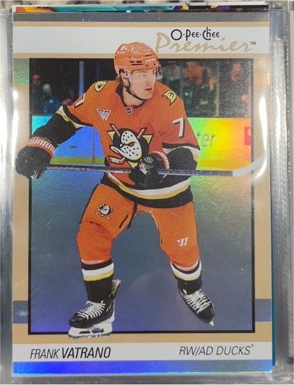 2025-26 O-Pee-Chee Premier #P-43 Frank Vatrano — front