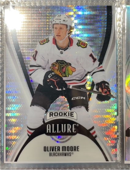 2025-26 Upper Deck Allure #133 Oliver Moore — front