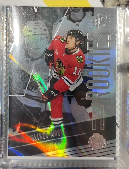 2025-26 Upper Deck SPx #125 Oliver Moore — front