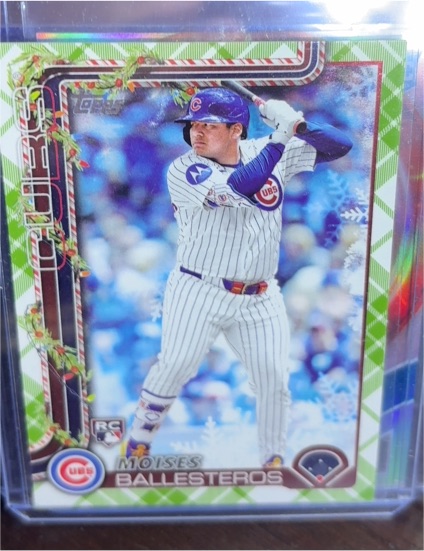 2025 Topps Holiday #H169 Moises Ballesteros — front