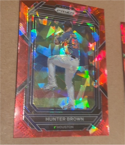 2023 Panini Prizm #64 Hunter Brown — front
