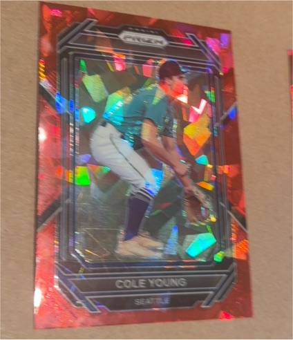 2023 Panini Prizm #22 Cole Young — front