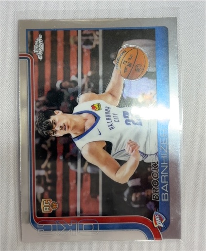 2025-26 Topps Chrome #295 Brooks Barnhizer — front