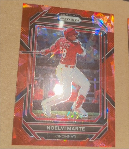2023 Panini Prizm #93 Noelvi Marte — front