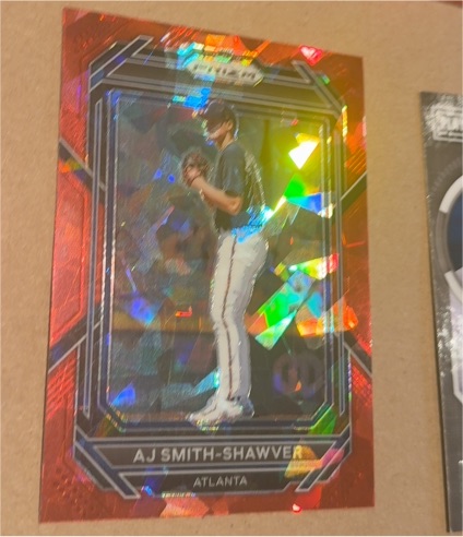 2023 Panini Prizm #6 AJ Smith-Shawver — front
