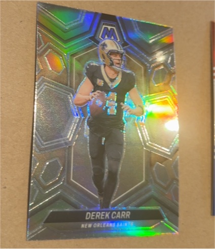 2024 Panini Mosaic #155 Derek Carr — front