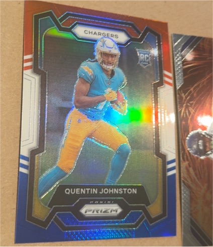 2023 Panini Prizm #353 Quentin Johnston — front