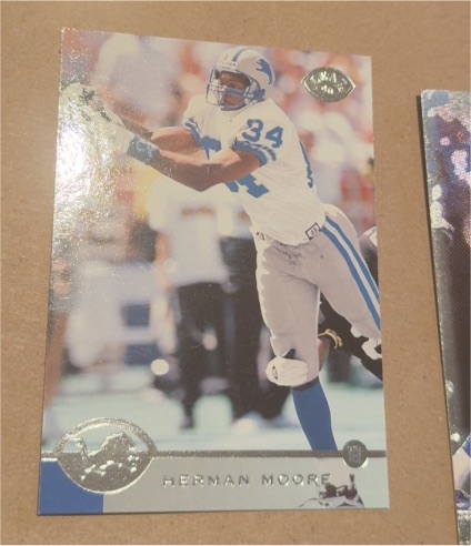 1996 Leaf #55 Herman Moore — front