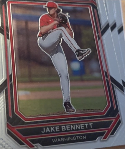 2023 Panini Prizm #51 Jake Bennett Washington Nationals — front