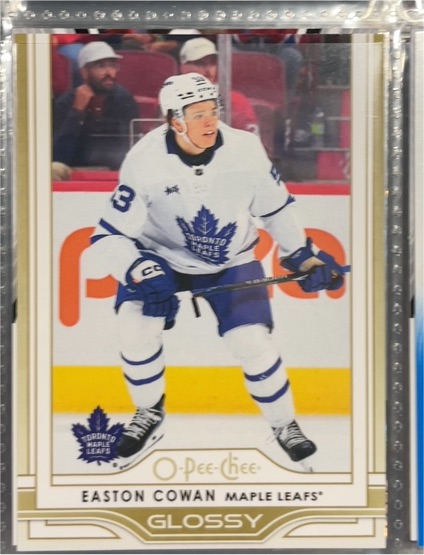 2025-26 Upper Deck Series 2 O-Pee-Chee Glossy #OG-35 Easton Cowan — front