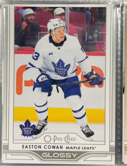 2025-26 Upper Deck Series 2 O-Pee-Chee Glossy #OG-35 Easton Cowan — front
