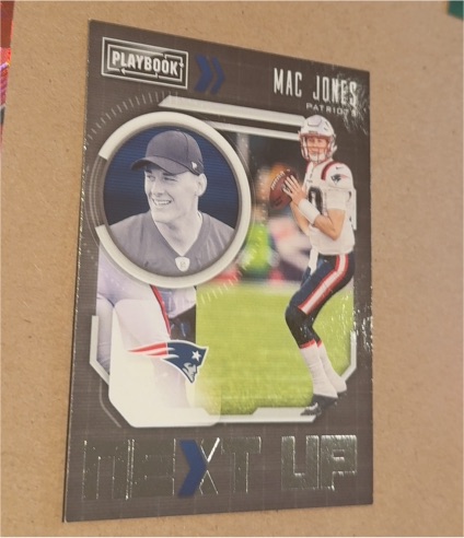 2021 Panini Playbook #NXT-MJO Mac Jones — front