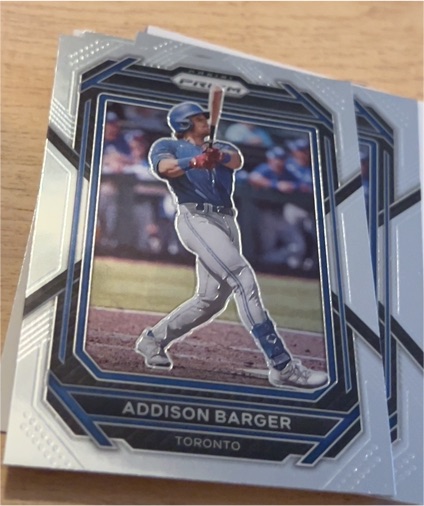 2023 Panini Prizm #115 Addison Barger — front