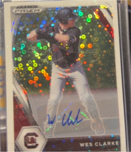 2021 Panini Prizm Draft Picks #PDP40 Wes Clarke — front