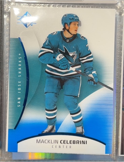 2025-26 Upper Deck SP #26 Macklin Celebrini — front