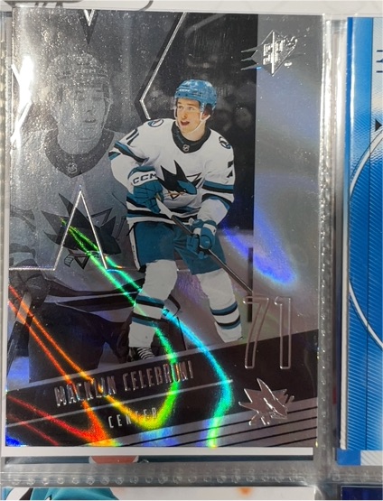 2024 Upper Deck SPx Bound for Glory #BFG-2 Macklin Celebrini — front