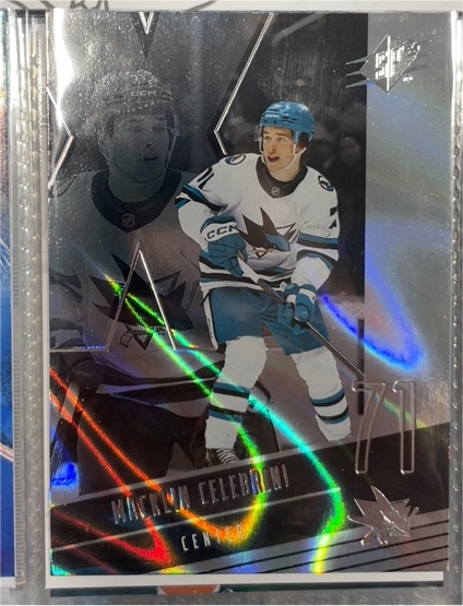 2025-26 Upper Deck SPx #14 Macklin Celebrini — front