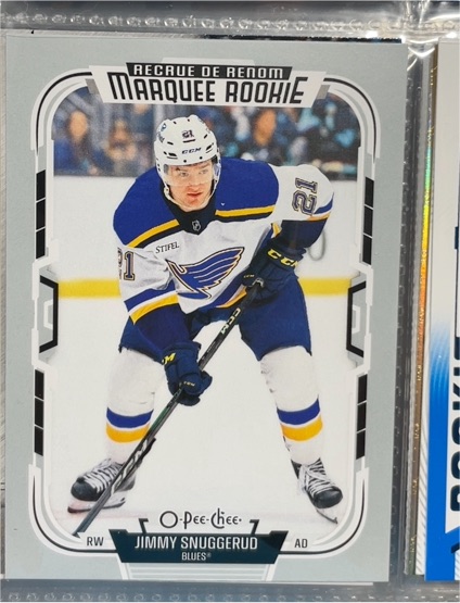 2025-26 O-Pee-Chee #546 Jimmy Snuggerud Marquee Rookie — front