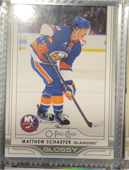 2025-26 Upper Deck O-Pee-Chee Glossy #OG-28 Matthew Schaefer — front