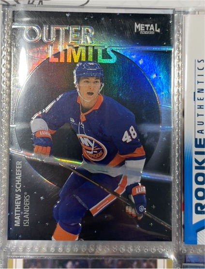 2025-26 SkyBox Metal Universe #OL-36 Matthew Schaefer — front