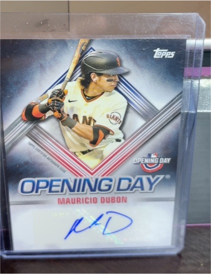 2021 Topps Opening Day #ODA-MD Mauricio Dubon — front