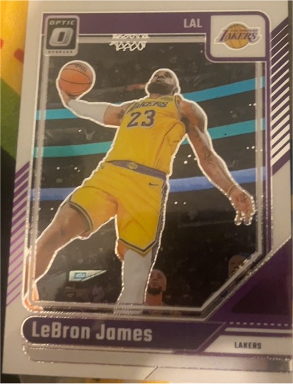 2024-25 Panini Donruss Optic #148 LeBron James — front
