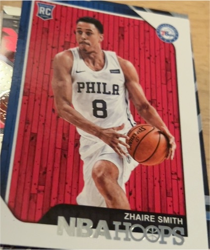 2018-19 Panini NBA Hoops #274 Zhaire Smith — front