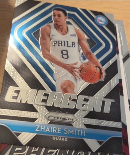 2018-19 Panini Prizm Emergent #16 Zhaire Smith — front