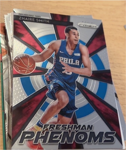 2018-19 Panini Prizm Freshman Phenoms #10 Zhaire Smith — front