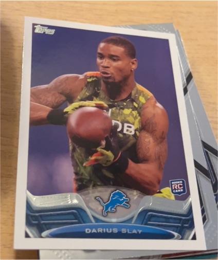 2013 Topps #378 Darius Slay — front