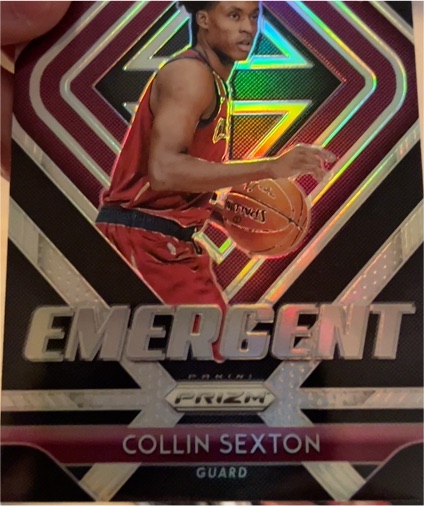2018-19 Panini Prizm #8 Collin Sexton Emergent — front