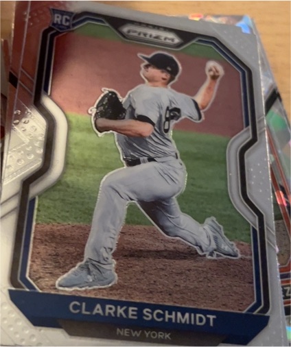 2021 Panini Prizm Baseball #75 Clarke Schmidt — front