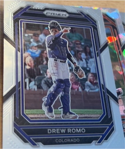 2023 Panini Prizm #149 Drew Romo — front