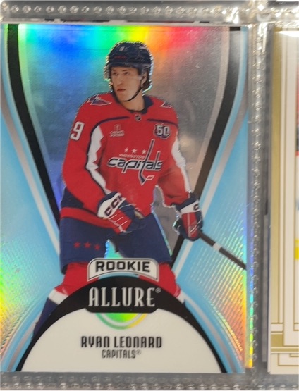 2025-26 Upper Deck Allure #101 Ryan Leonard — front