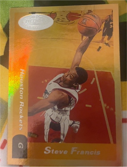 2000-01 NBA Hoops Hot Prospects #75 Steve Francis — front