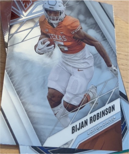 2023 Panini Chronicles Draft Picks Phoenix #11 Bijan Robinson — front