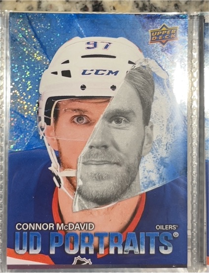 2025-26 Upper Deck #P-60 Connor McDavid UD Portraits — front