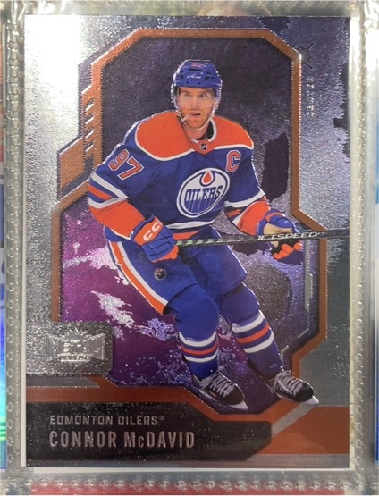 2024-25 Skybox Metal Universe #75 Connor McDavid — front