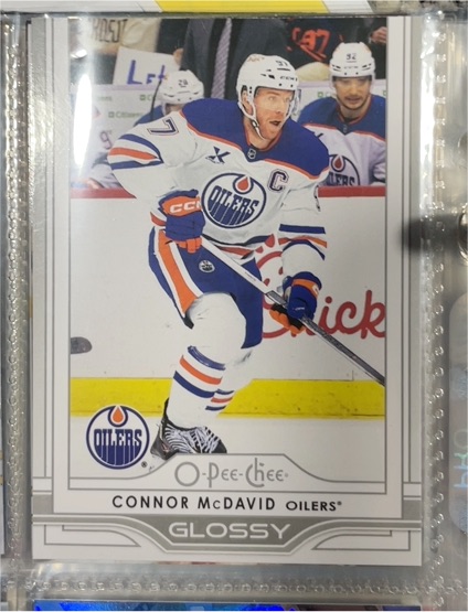 2025-26 Upper Deck #OG-47 Connor McDavid O-Pee-Chee Glossy — front