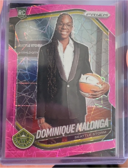 2025 Panini Prizm WNBA #144 Dominique Malonga — front