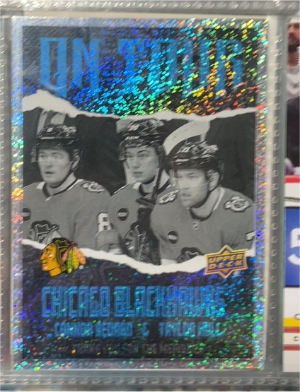 2024-25 Upper Deck Series 2 On Tour #OT-30 Connor Bedard/Taylor Hall — front