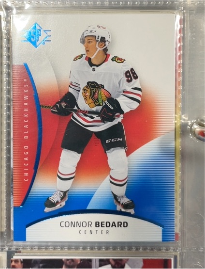 2025-26 Upper Deck SP #20 Connor Bedard — front