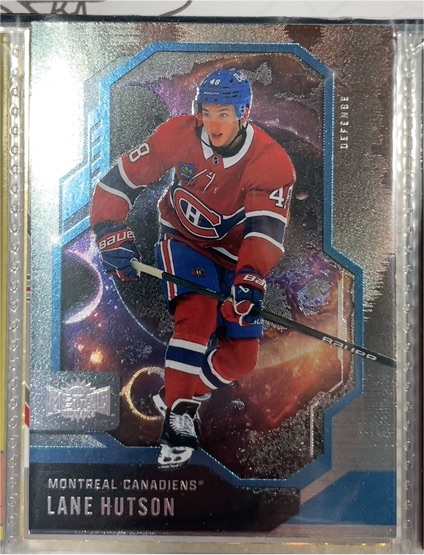 2024-25 Skybox Metal Universe #101 Lane Hutson — front