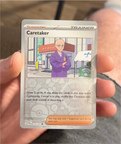 2024 Pokémon SV06: Twilight Masquerade #144 Caretaker — front