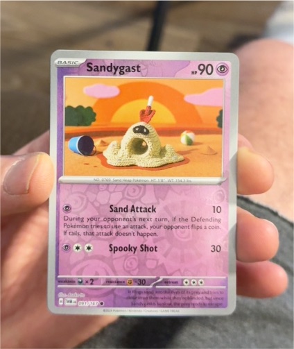 2024 Pokémon SV06: Twilight Masquerade #091 Sandygast — front