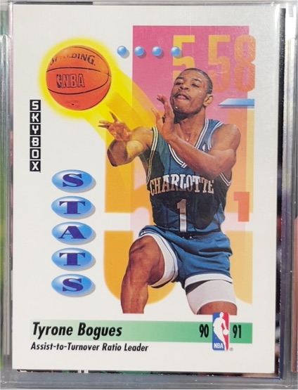 1991-92 SkyBox #298 Tyrone Bogues — front