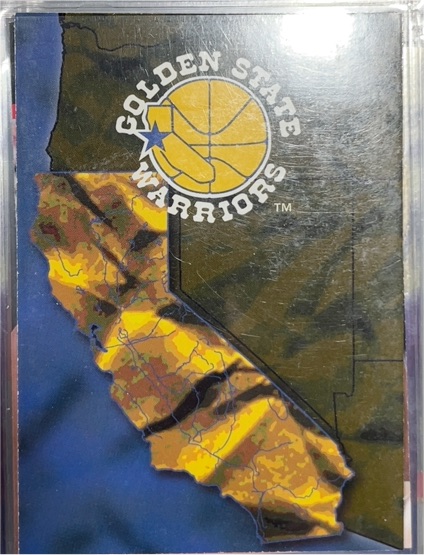 1994-95 SkyBox NBA Hoops #399 Golden State Warriors Team Logo — front